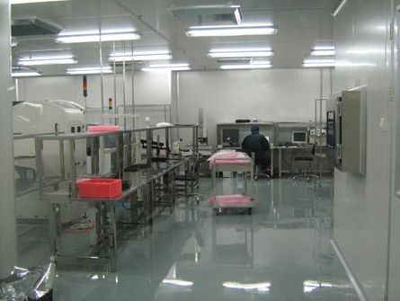 Sterile room standardization procedures and acceptance specifications (including