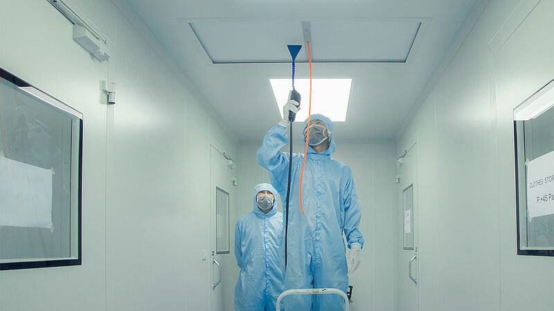 Cleanrooms: omgevingen en klasses - edding