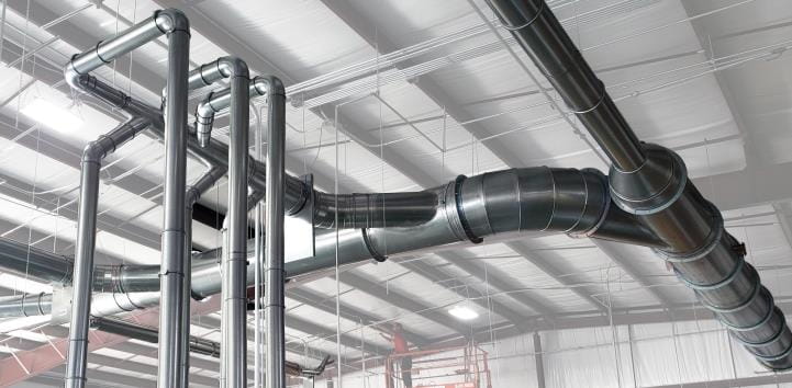 Ductwork for Dust Collection | Nordfab Europe