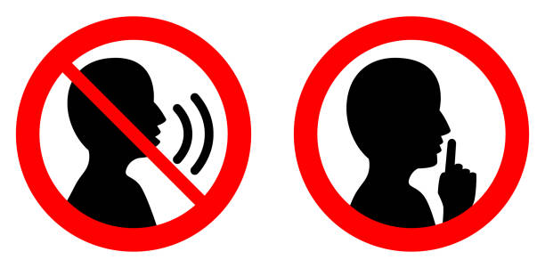 12,500+ No Talking Sign Stock Photos, Pictures & Royalty-Free Images -  iStock | Silence, No sign, Street sign