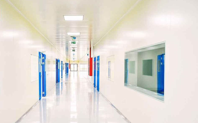 Class A, class B, class C, class D cleanroom