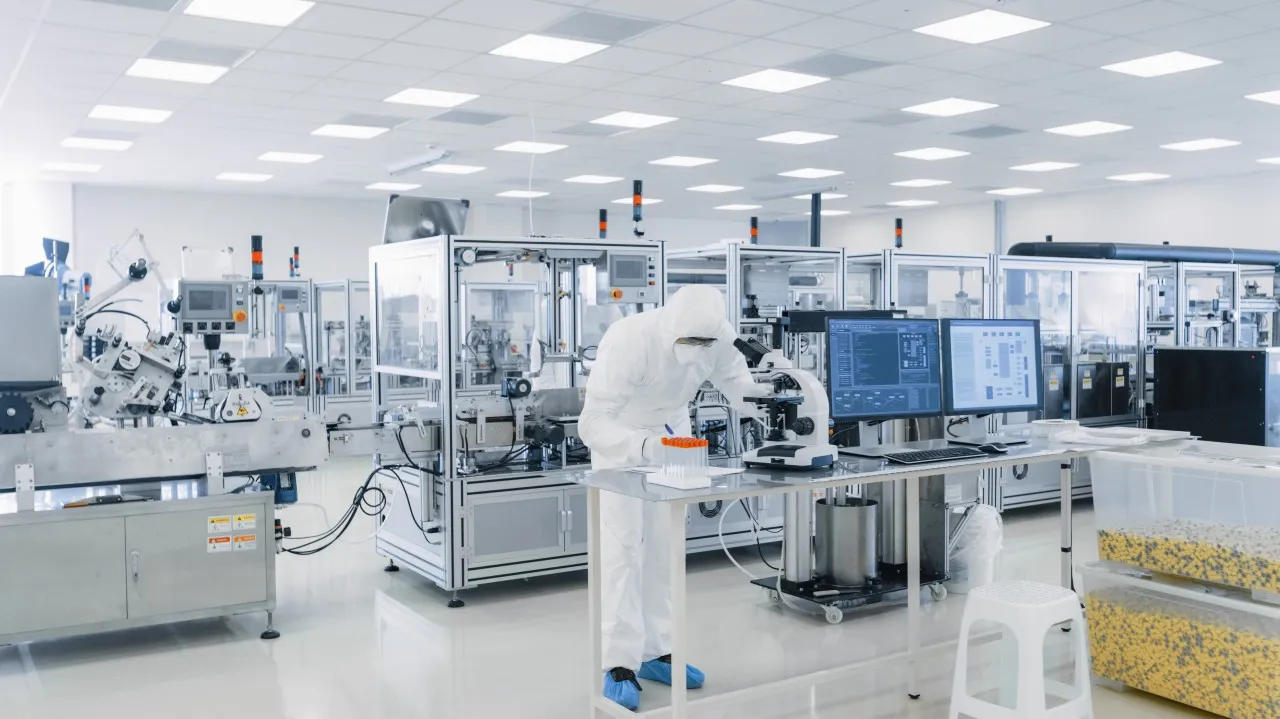 Classification of pharmaceutical clean r