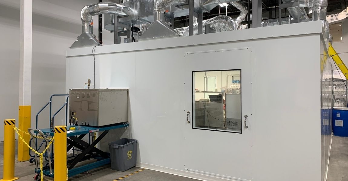 GMP CELL BANKING CLEANROOM FOR VACCINE PRODUCTION
