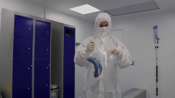 Cleanroom gowning: Masterclass - YouTube Cleanroom gowning: Masterclass - YouTube