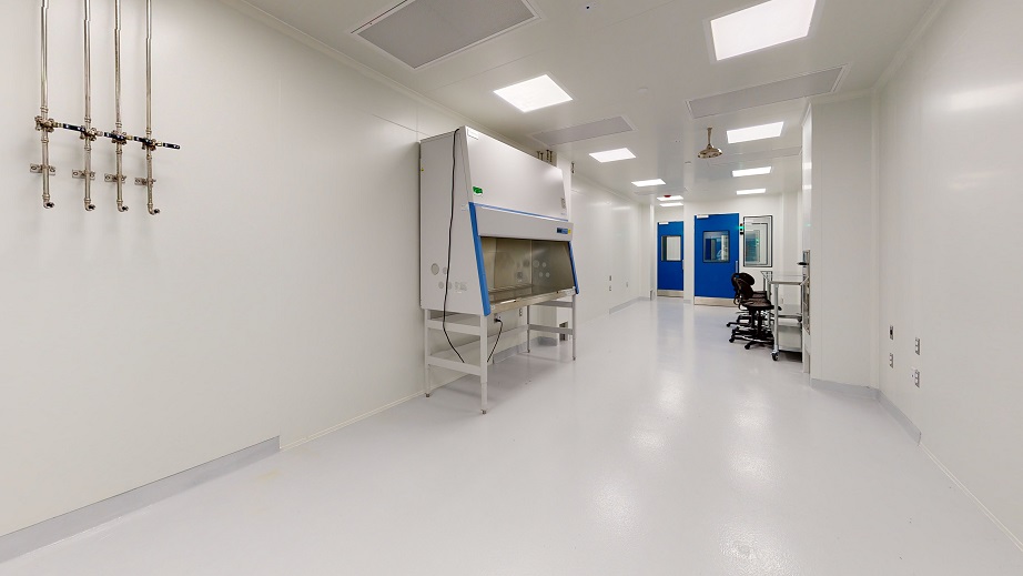 GMP Grade A and B cleanroom environments