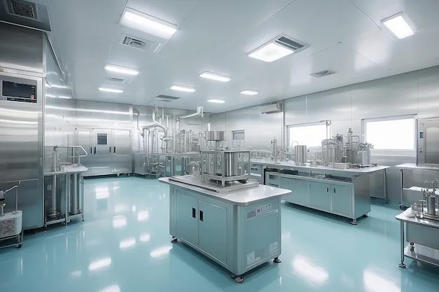 Plant picture clean room equipment and stainless steel machines | Premium AI-generated image Plant picture clean room equipment and stainless steel machines | Premium AI-generated image