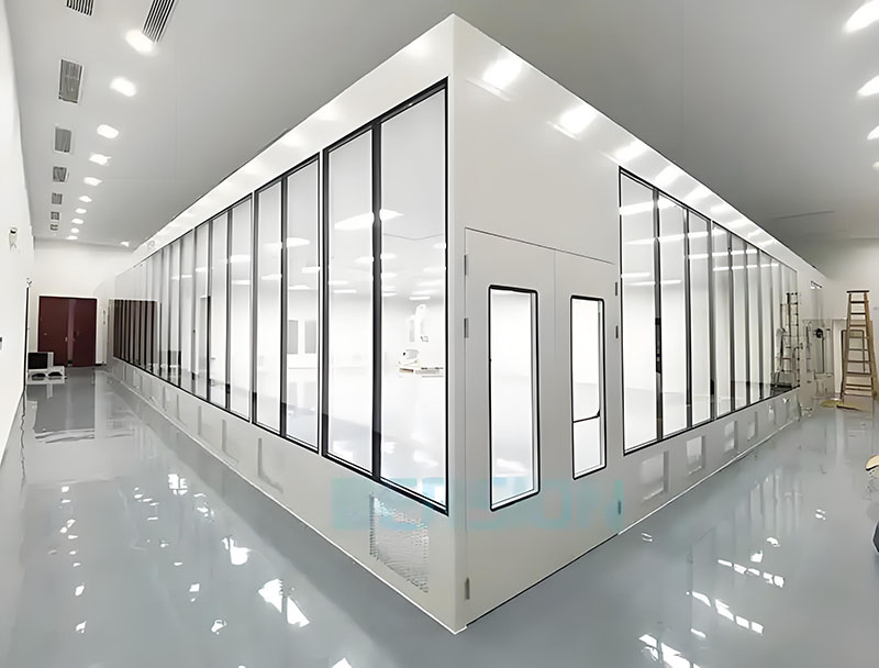 The 5 x 6 meter ISO 6 modular cleanroom provides a controlled environment that effectively reduces airborne particles, making it suitable for applications in pharmaceuticals, biotechnology, and electronics manufacturing where moderate cleanliness standards are required.4 The 5 x 6 meter ISO 6 modular cleanroom provides a controlled environment that effectively reduces airborne particles, making it suitable for applications in pharmaceuticals, biotechnology, and electronics manufacturing where moderate cleanliness standards are required.4