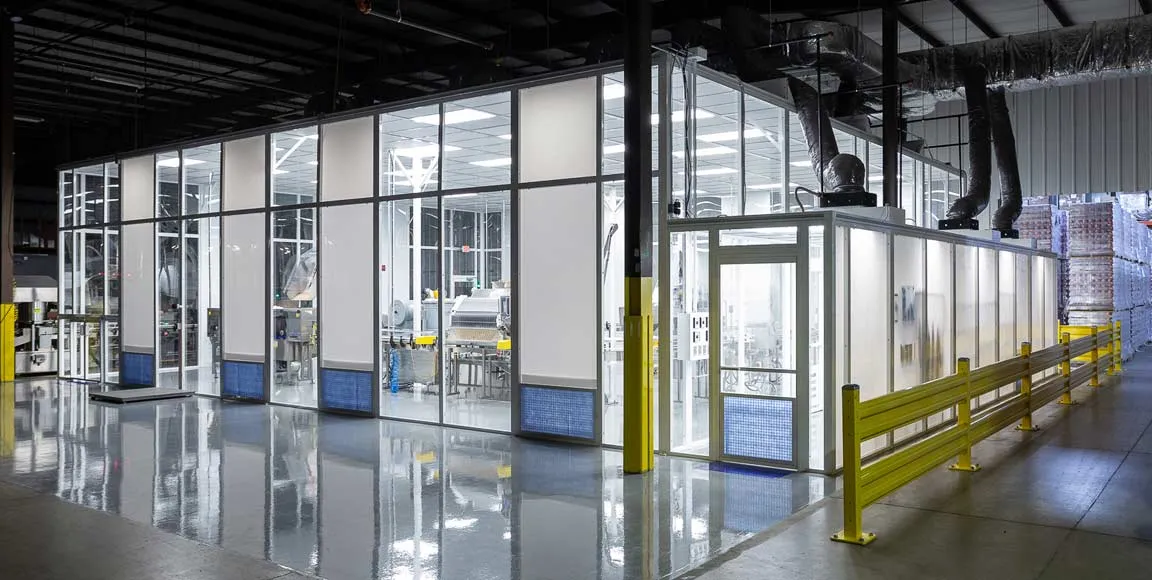 What are the common challenges in modular clean room construction?