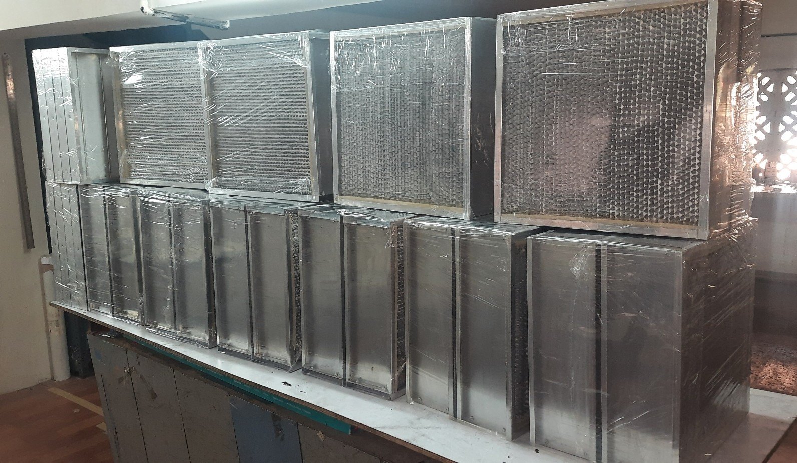 Aluminium Fiberglass Conversation hepa filter, Flow Capacity Range: 4000  CFM at ₹ 2000/piece in Vasai