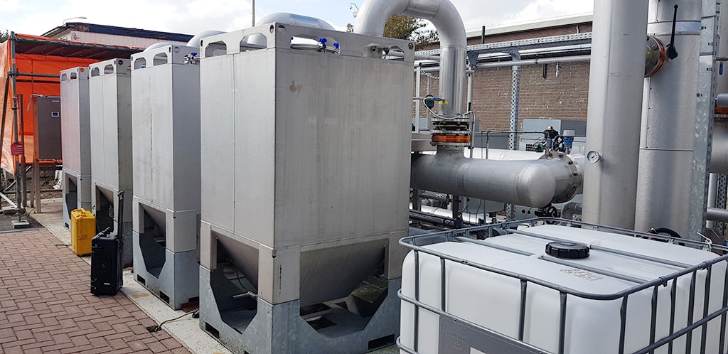 Cost-optimized activated carbon filter replacements in Biogas
