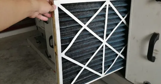 What is the role of air filters in HVAC systems?