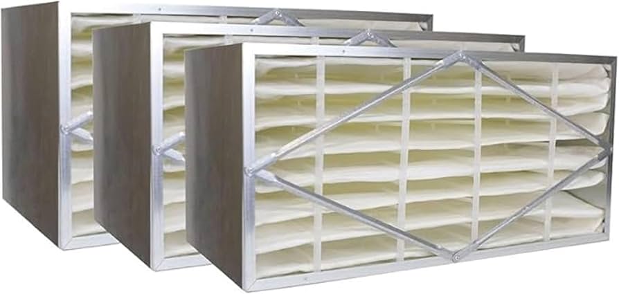 Filterbuy 12x24x12 Air Filter MERV 14 No Header (3-Pack), Rigid Cell Box  Filters HVAC Replacement (Actual Size: 11.38 x 23.38 x 11.38 Inches) -  Amazon.com