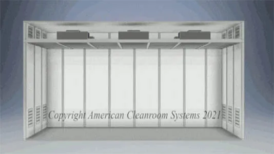 Clean room outdoor circulation system diagram Clean room outdoor circulation system diagram
