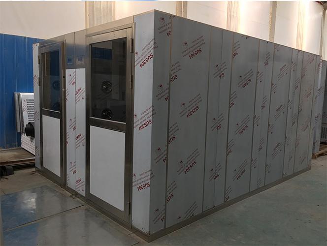 channel type air shower