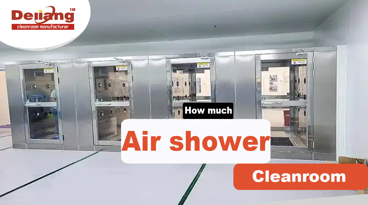 how much is a clean room air shower