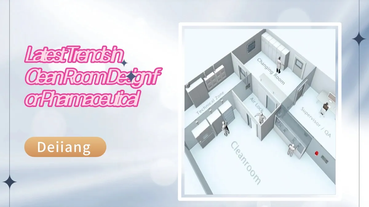 Latest Trends in Clean Room Design for Pharmaceutical