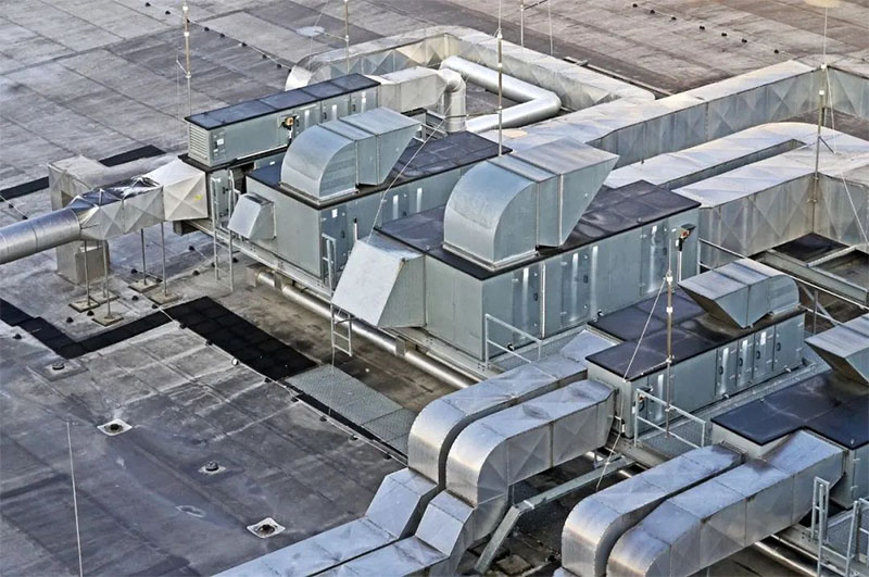 Figure 3: Ventilation and air conditioning engineering construction equipment