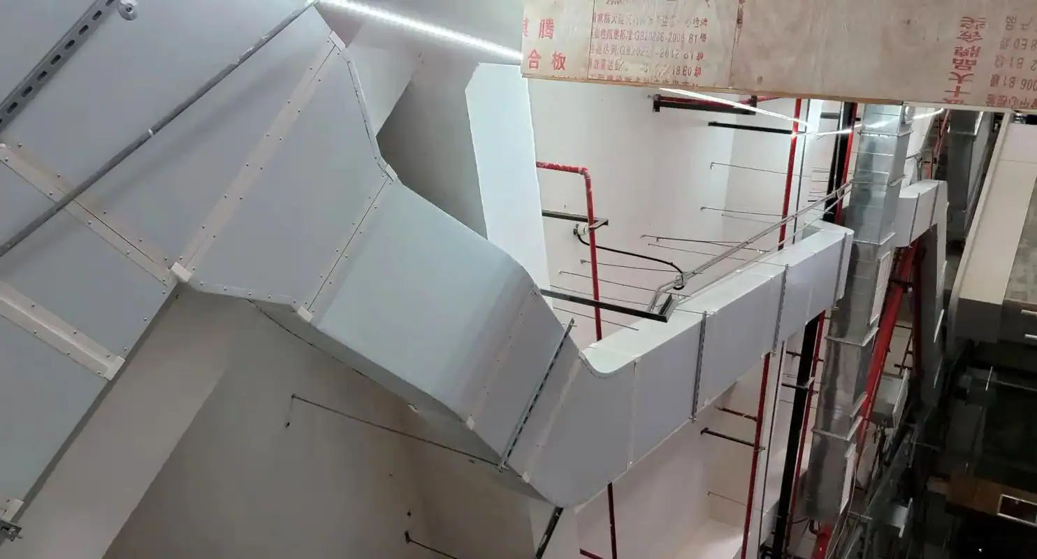 Composite material air duct