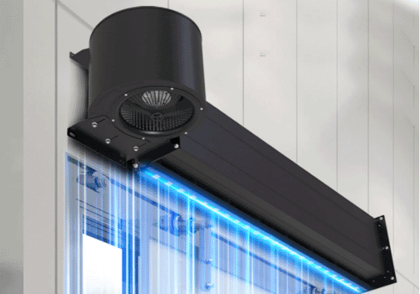 High-Velocity Cleanroom Air Curtains.gif
