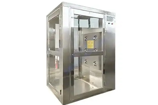 Corner air shower