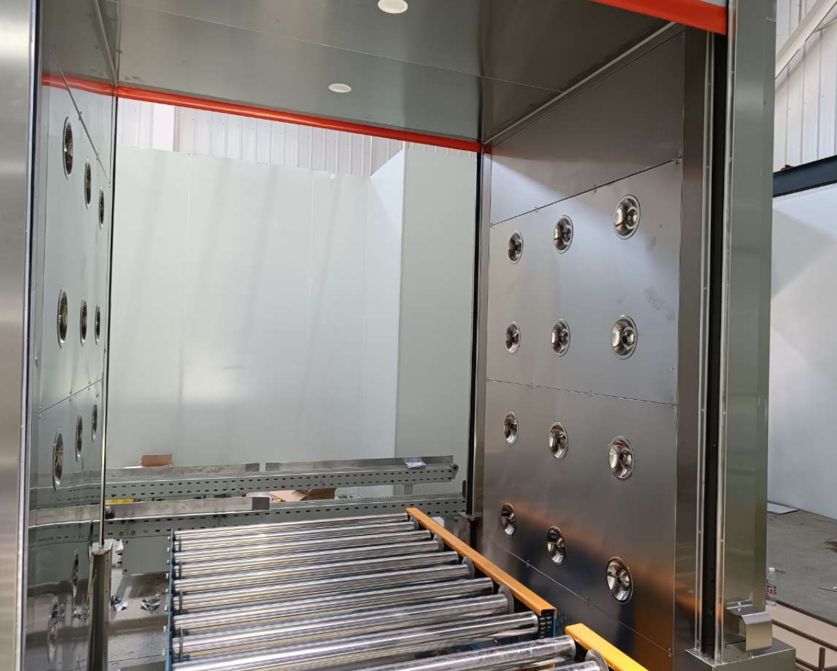Lsuix automatic assembly line air shower