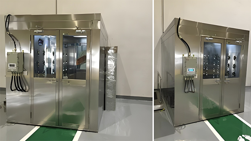 Explosion-Proof Air Showers