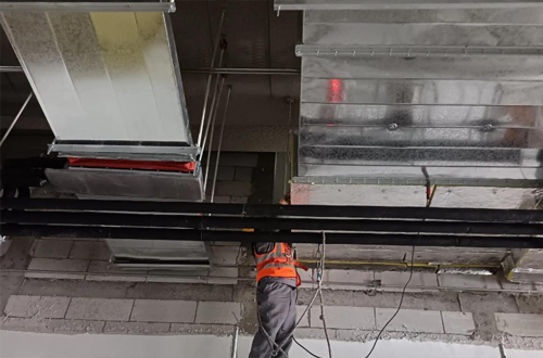 Cleanroom Ventilation Ductwork Removal