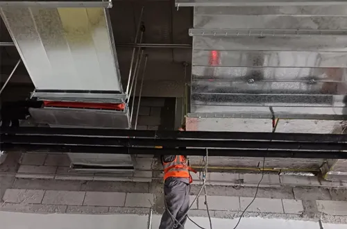 Cleanroom Ventilation Ductwork Removal