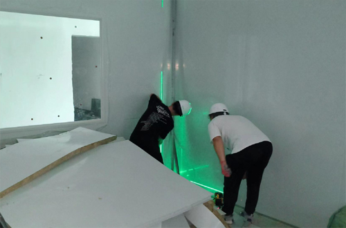 cleanroom Wall panel Installation