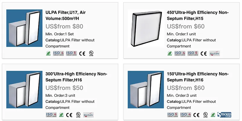 HEPA Filter style and price HEPA Filter style and price