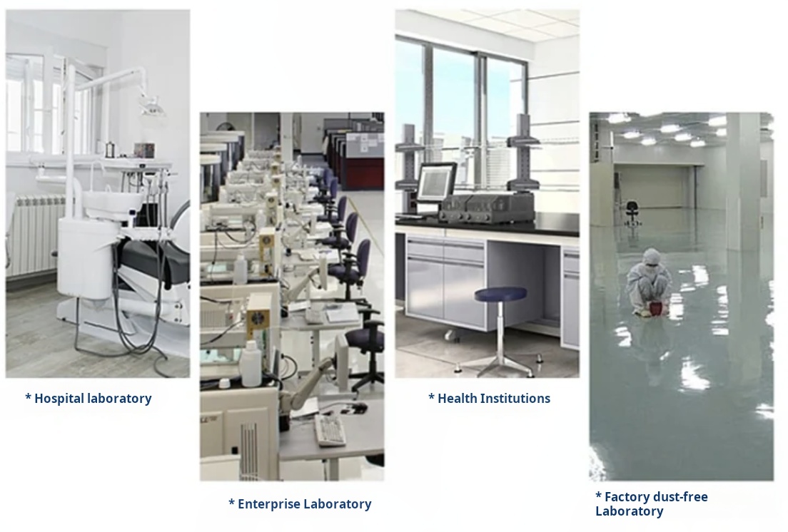 Air shower room industry application