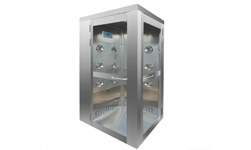 Corner air shower