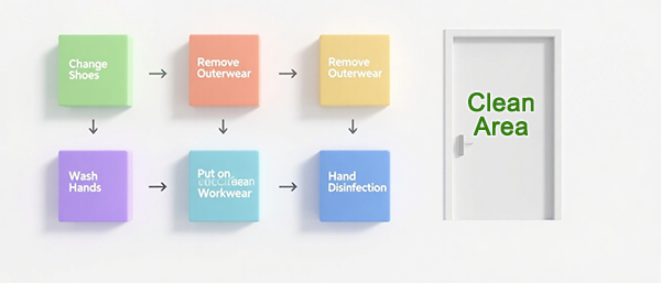 Clean room standard operation