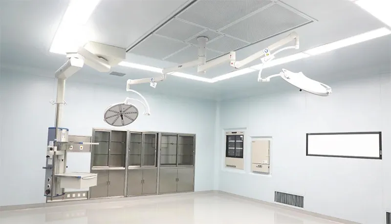 Mechanical ventilation system in a hospital Mechanical ventilation system in a hospital