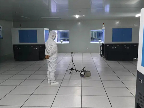 Example of clean room sampling points distribution Example of clean room sampling points distribution
