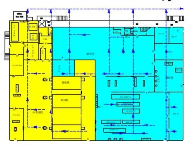 Cleanroom Layout Diagram