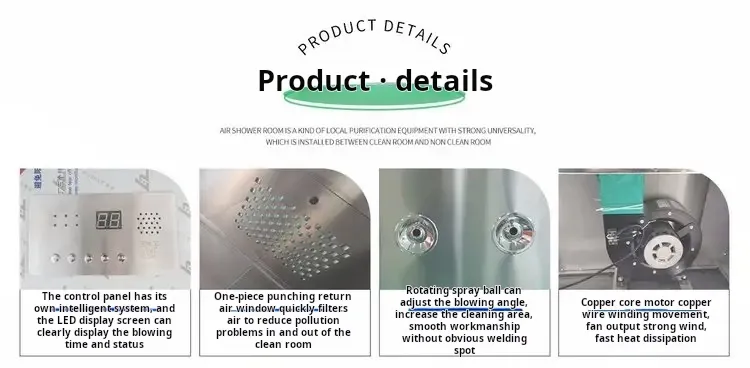 air shower Product .details