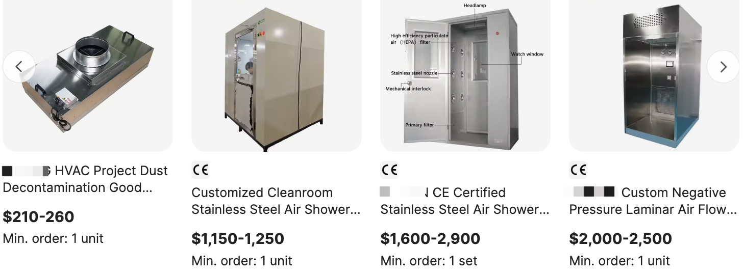 Deiiang™ Downflow Booth Models and Pricing Deiiang™ Downflow Booth Models and Pricing