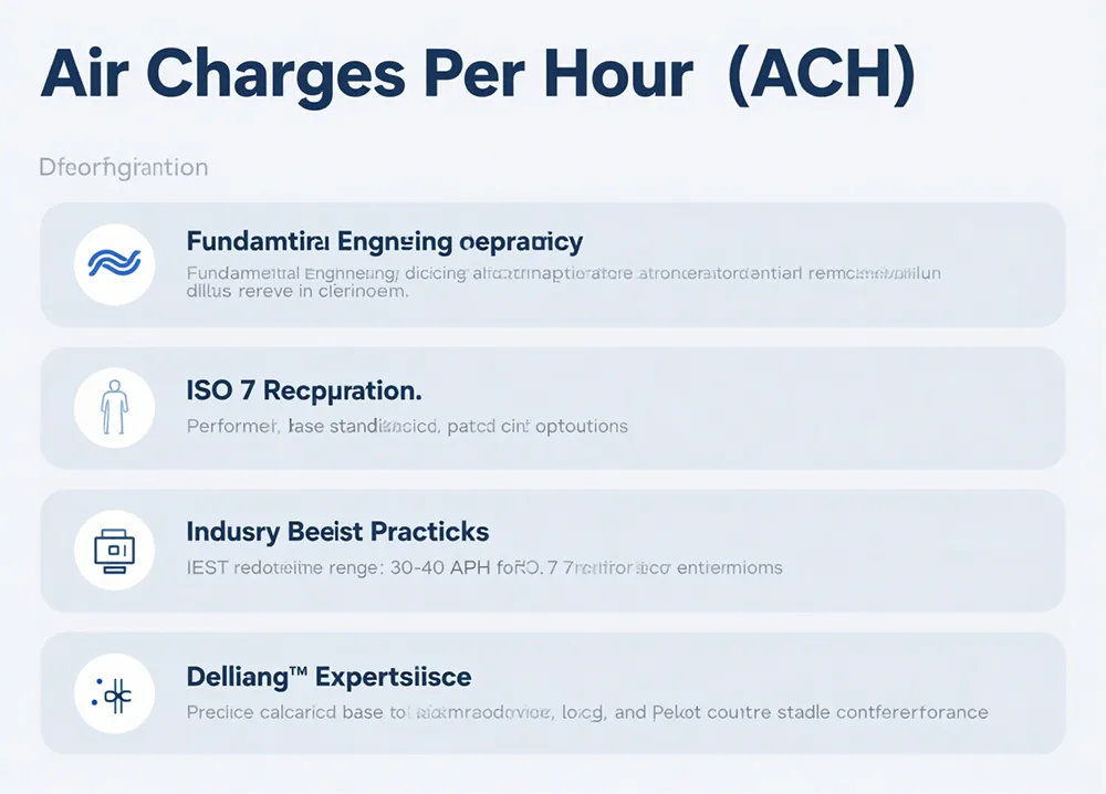 Cleanroom Air Changes Per Hour (ACH)