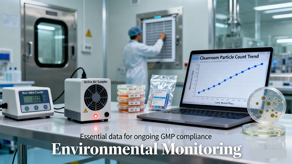 Cleanroom environmental monitoring trend showing particle counts over time.jpg
