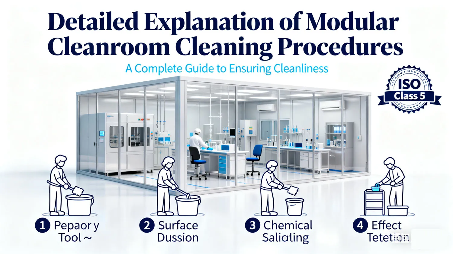 Detailed Explanation of Modular Cleanroom Cleaning Procedures