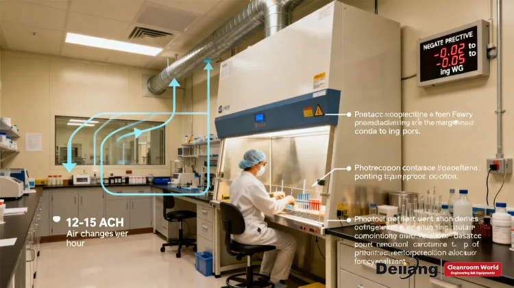 Negative pressure cleanroom showing containment airflow patterns.jpg Negative pressure cleanroom showing containment airflow patterns.jpg