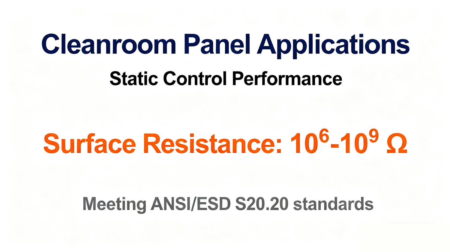 cleanroom panel Static Control Performance.jpg