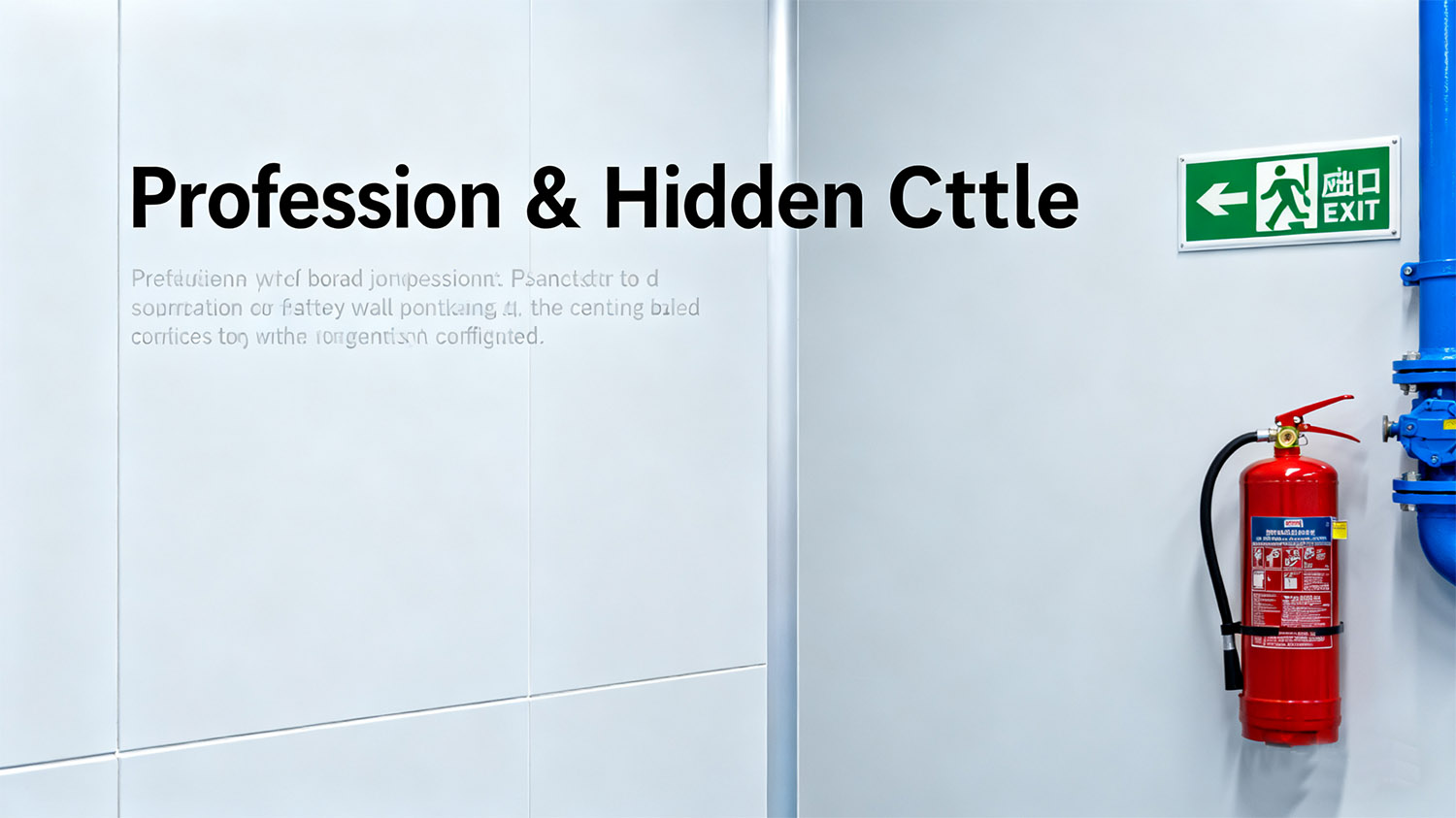 Cleanroom Panel Fire Rating Standards: Y