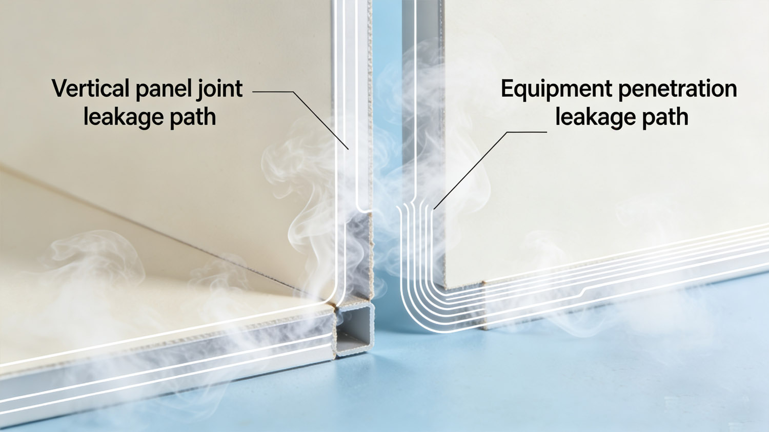 Cleanroom air leakage test in practice.jpg