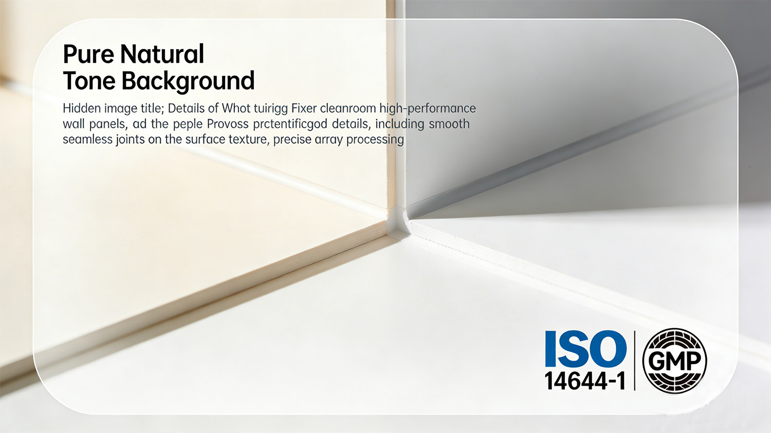 High-Performance Cleanroom Wall Panels: 