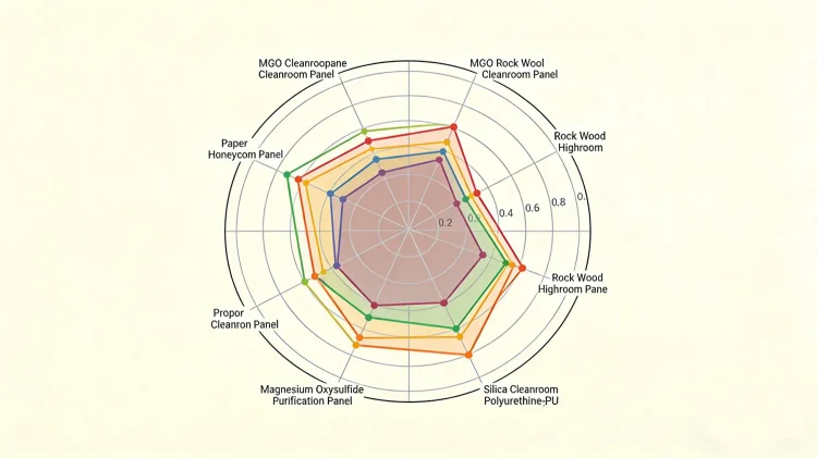 Different core materials in cleanroom panel structures will affect strength, weight, and thermal performance..jpg