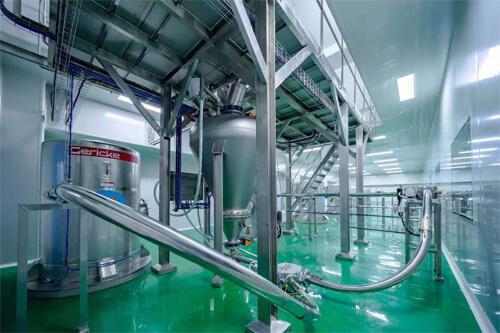 Food additive clean workshop with an ann