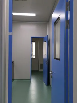 High-volume oral solid dosage form preparation facility, cleanroom, raw material settling room.jpg