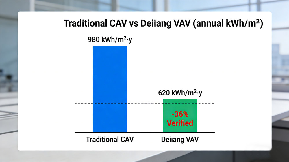 Traditional CAV vs Deiiang VAV
